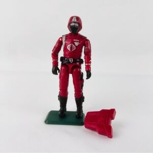 Crimson Guard V1 Almost Complete G.I. Joe 1985 Hasbro Vintage Action Figure
